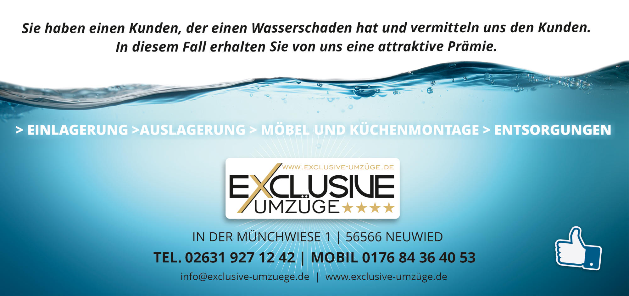 Exclusive Umzüge Transport LKW